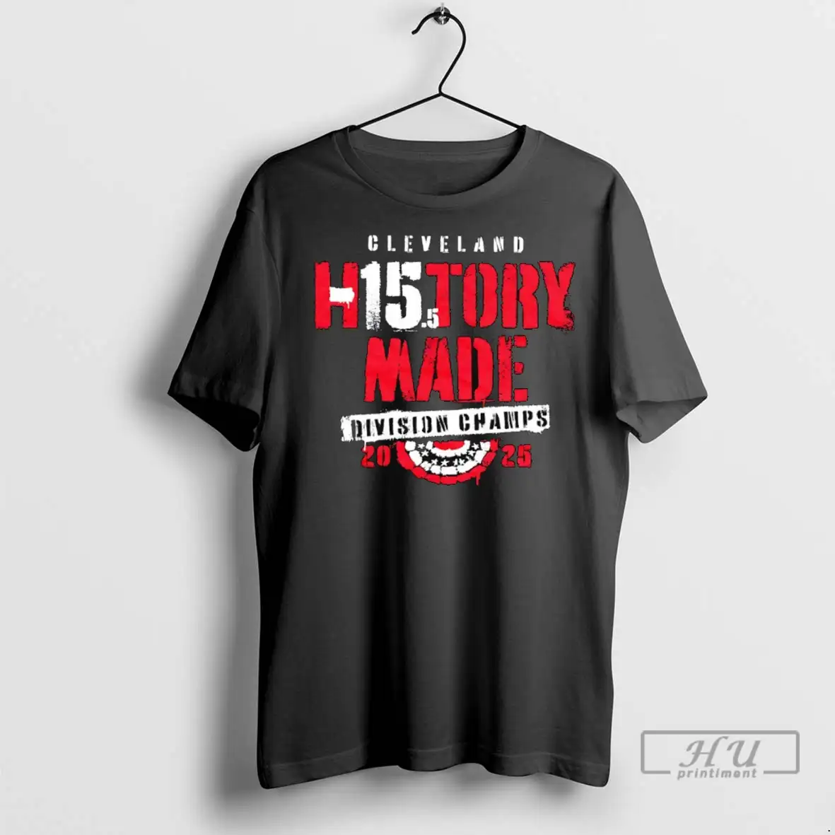 Officials Cleveland Baseball H15tory Made 2025 Division Champs T Shirts Sweatshirt