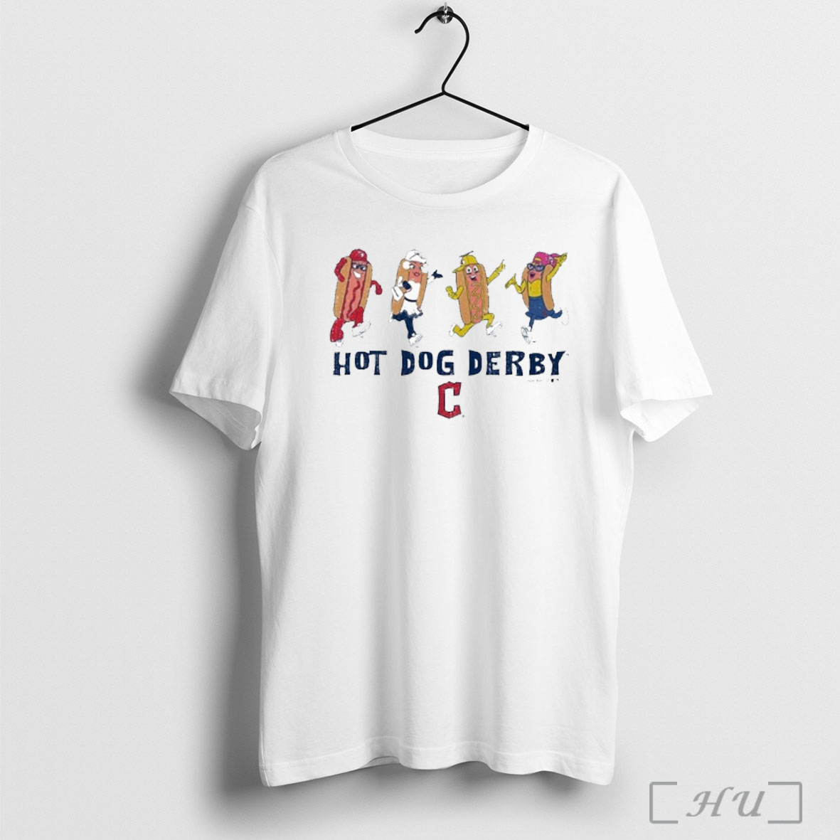 Officials Cleveland Guardians Hot Dog Derby T Shirt Sweatshirt