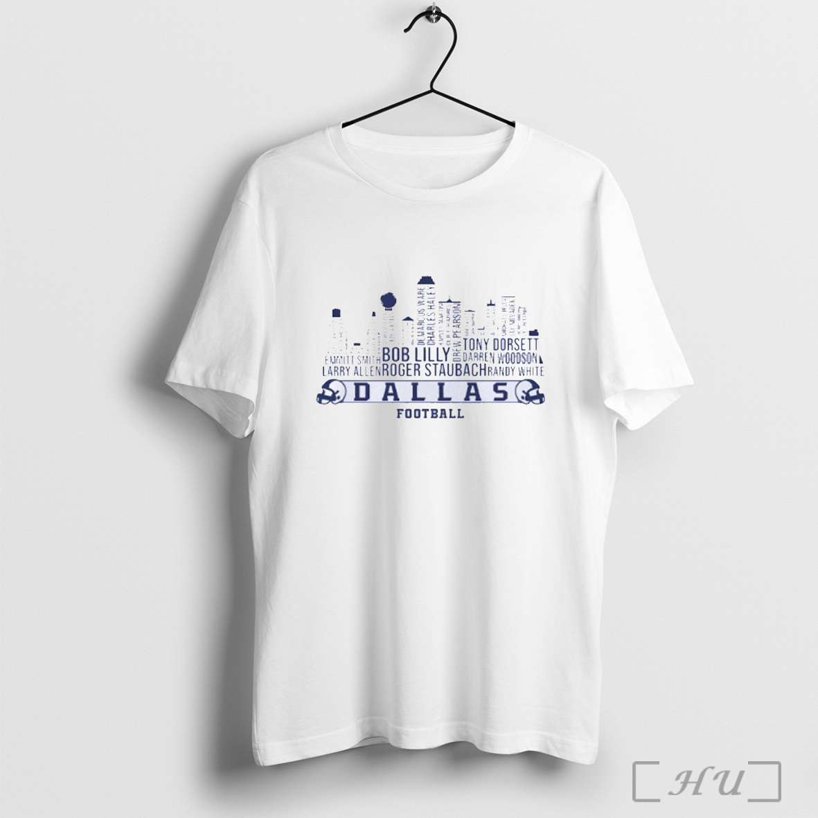 Officials Dallas Cowboys All Time Legends Skyline City Name Players T Shirt Sweatshirt