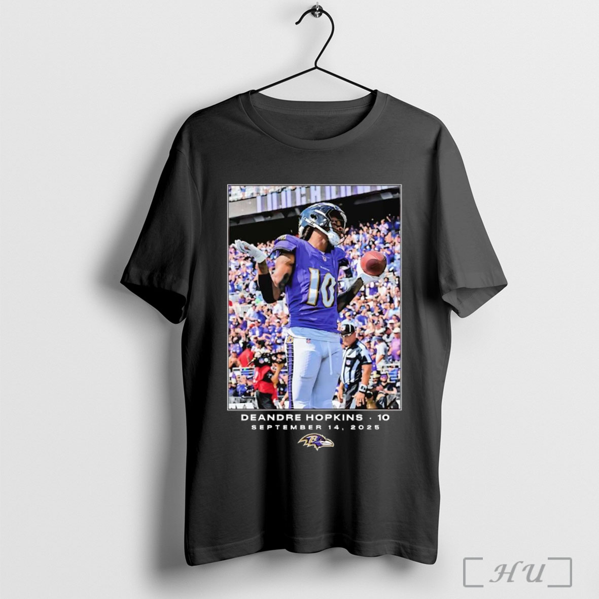 Officials Deandre Hopkins Nfl Flash Features Week 2 Ravens T Shirt Sweatshirt
