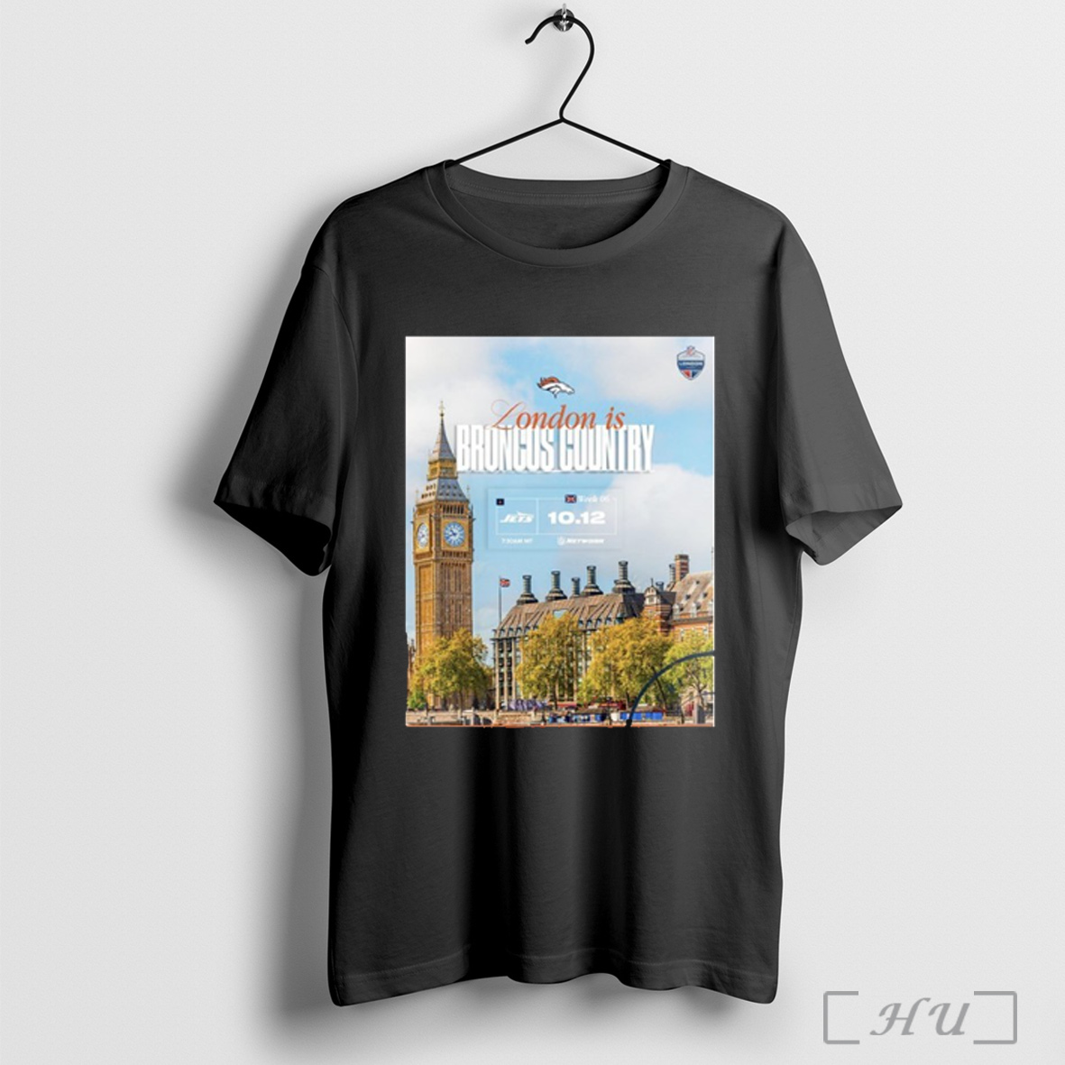 Officials Denver Broncos London Is Broncos Country 2025 T Shirt Sweatshirt