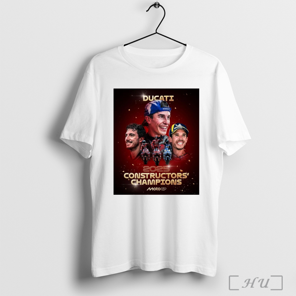 Officials Ducati 2025 Constructors Champions Marc Marquez Alex Marquez Alenta Motogp T Shirt Sweatshirt