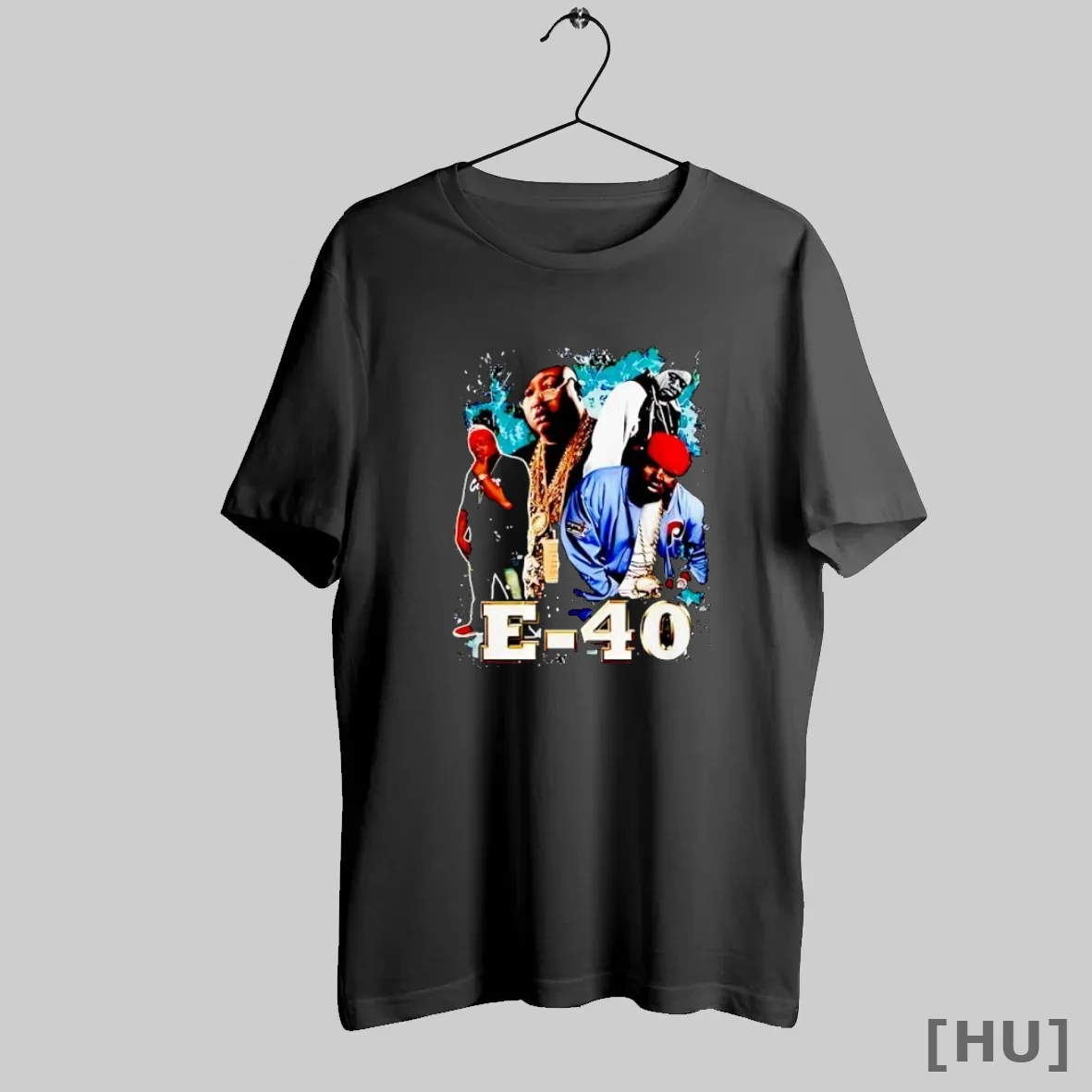 Officials E 40 Rapper Group Hip Hop Musician Portrait S Black T Shirt Sweatshirt
