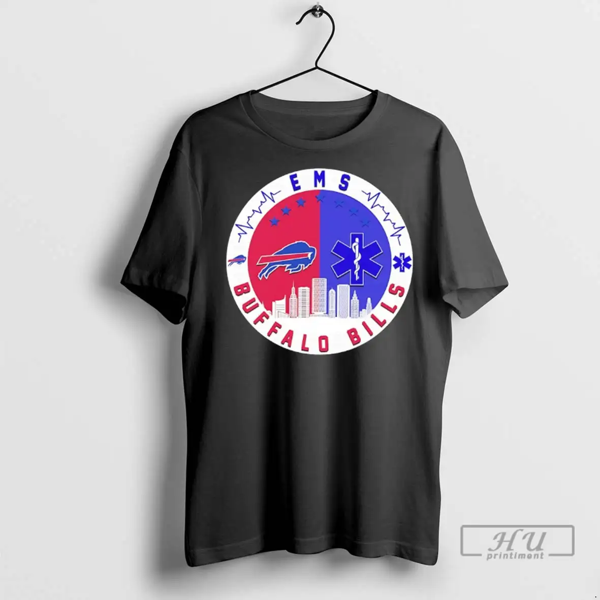 Officials Ems Buffalo Bills City Skyline T Shirts Sweatshirt