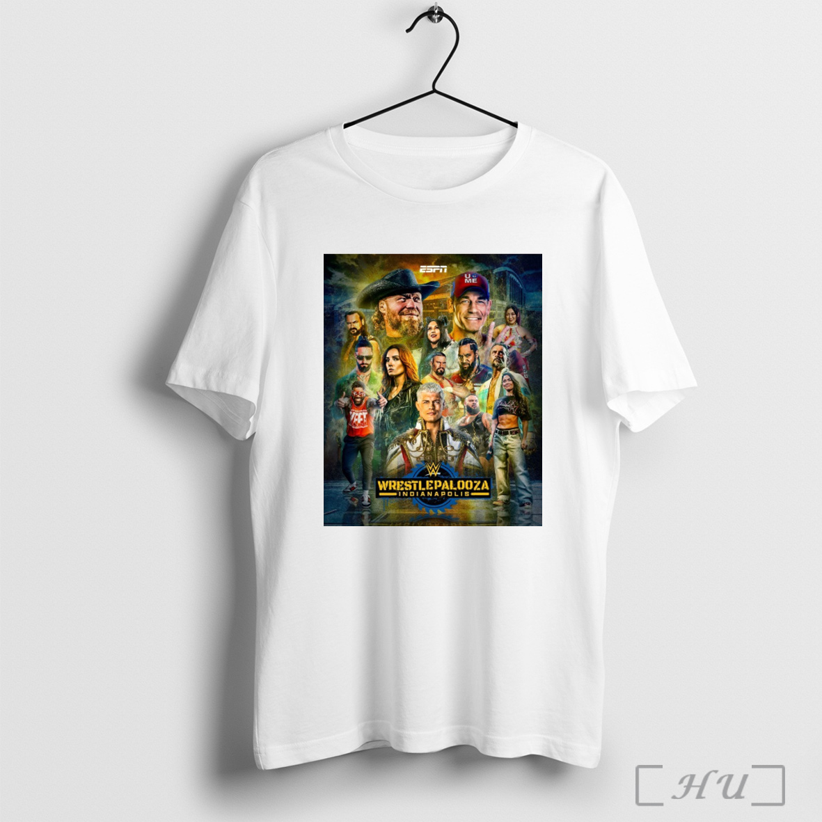 Officials Espn Wrestlepalooza Indianapolis 2025 Brock Lesnar John Cena Cody Rhodes T Shirt Sweatshirt
