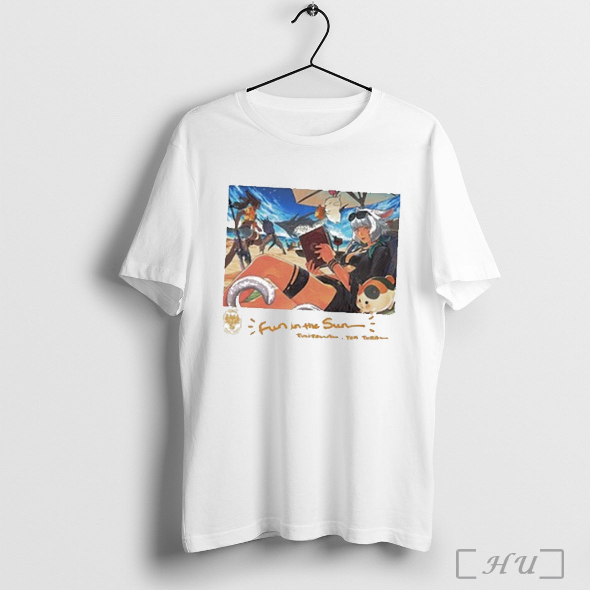 Officials Final Fantasy Xiv Game Fun In The Sun T Shirt Sweatshirt