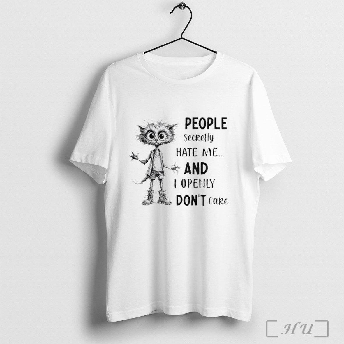 Officials Fluffball Cat People Secretly Hate Me And I Openly Dont Care T Shirt Sweatshirt