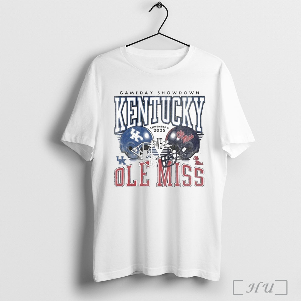 Officials Gameday Kentucky Vs Ole Miss September 6 2025 Duel Helmet T Shirt Sweatshirt