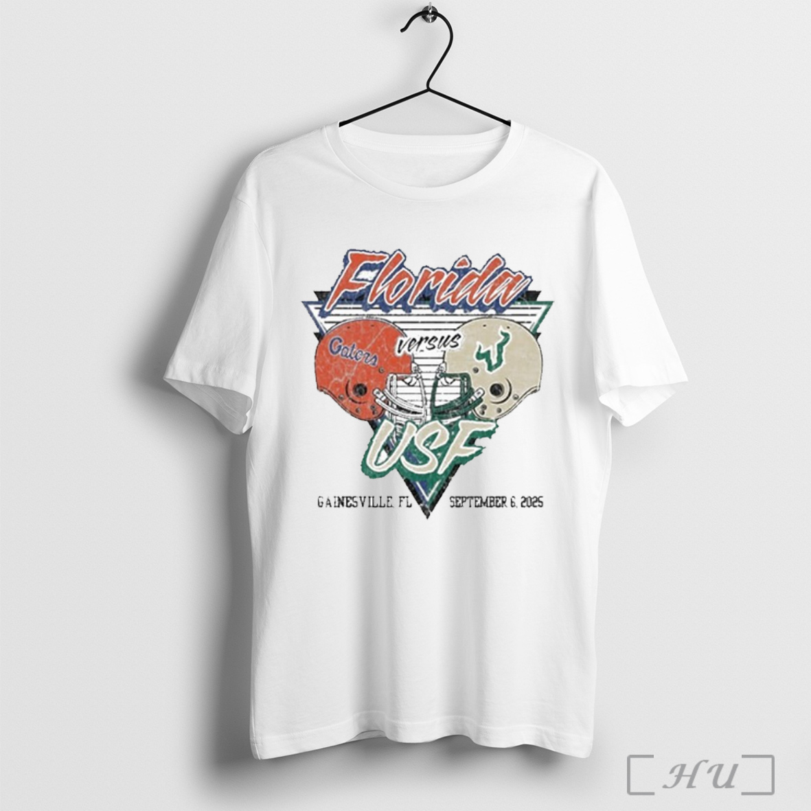 Officials Gameday Showdown 2025 Florida Vs Usf Matchup T Shirt Sweatshirt