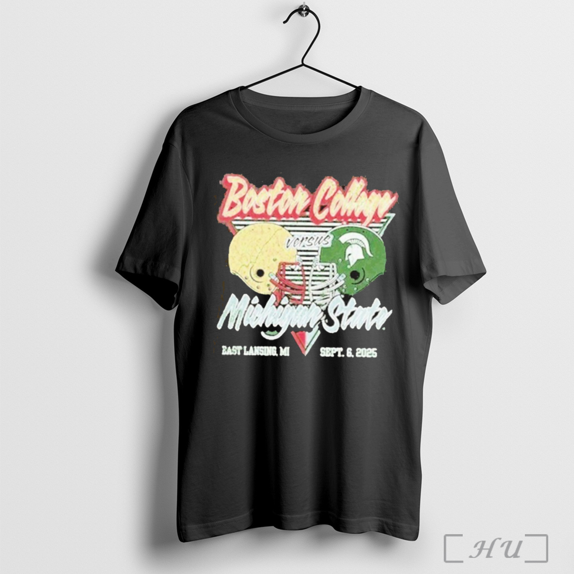 Officials Gameday Showdown 2025 Michigan State Vs Boston College Matchup T Shirt Sweatshirt