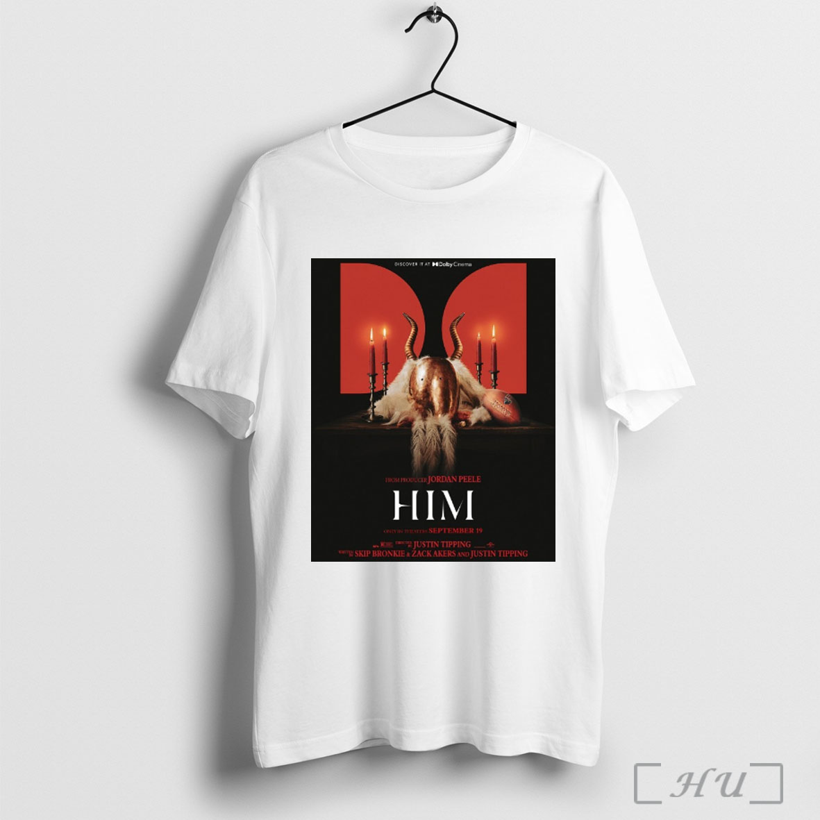 Officials Him Only In Theaters September 19 2025 From Producer Jordan Peele T Shirt Sweatshirt
