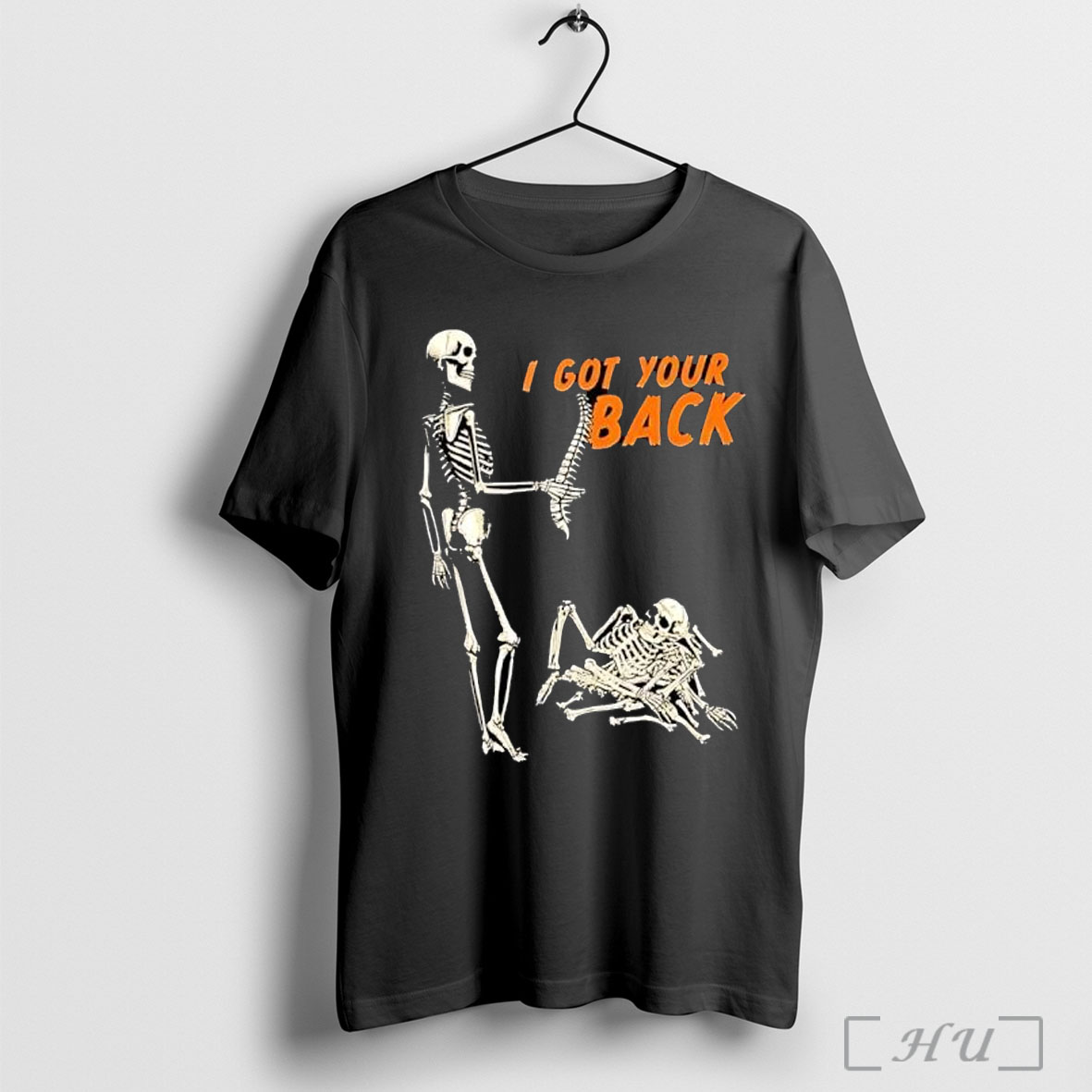 Officials I Got Your Back Skeleton Spine T Shirt Sweatshirt