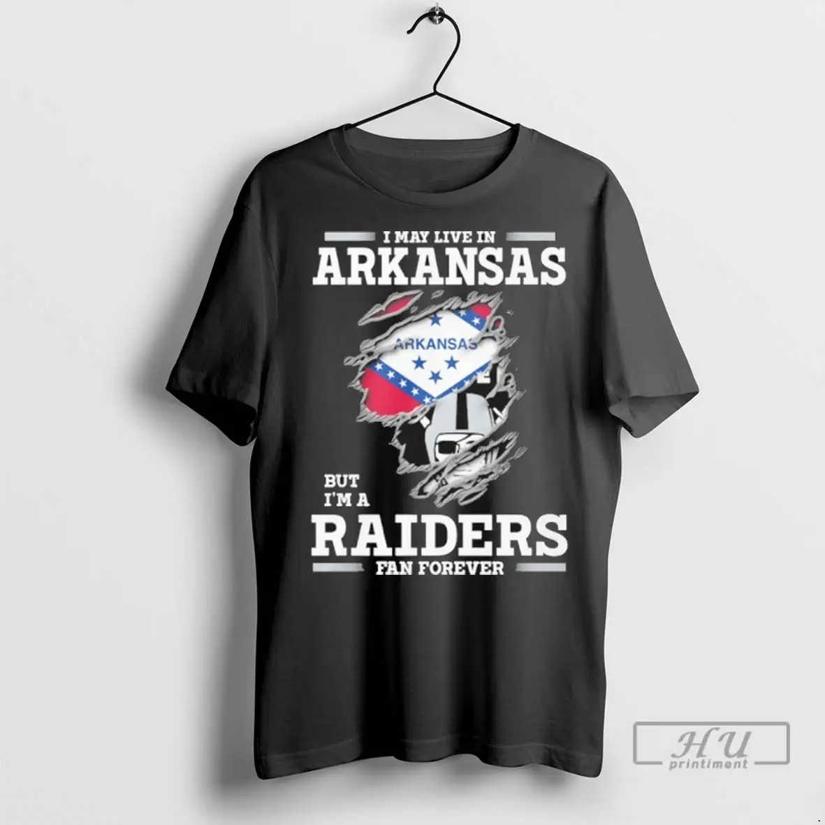 Officials I May Live In Arkansas But Im A Las Vegas Raiders Fan Forever T Shirt Sweatshirt