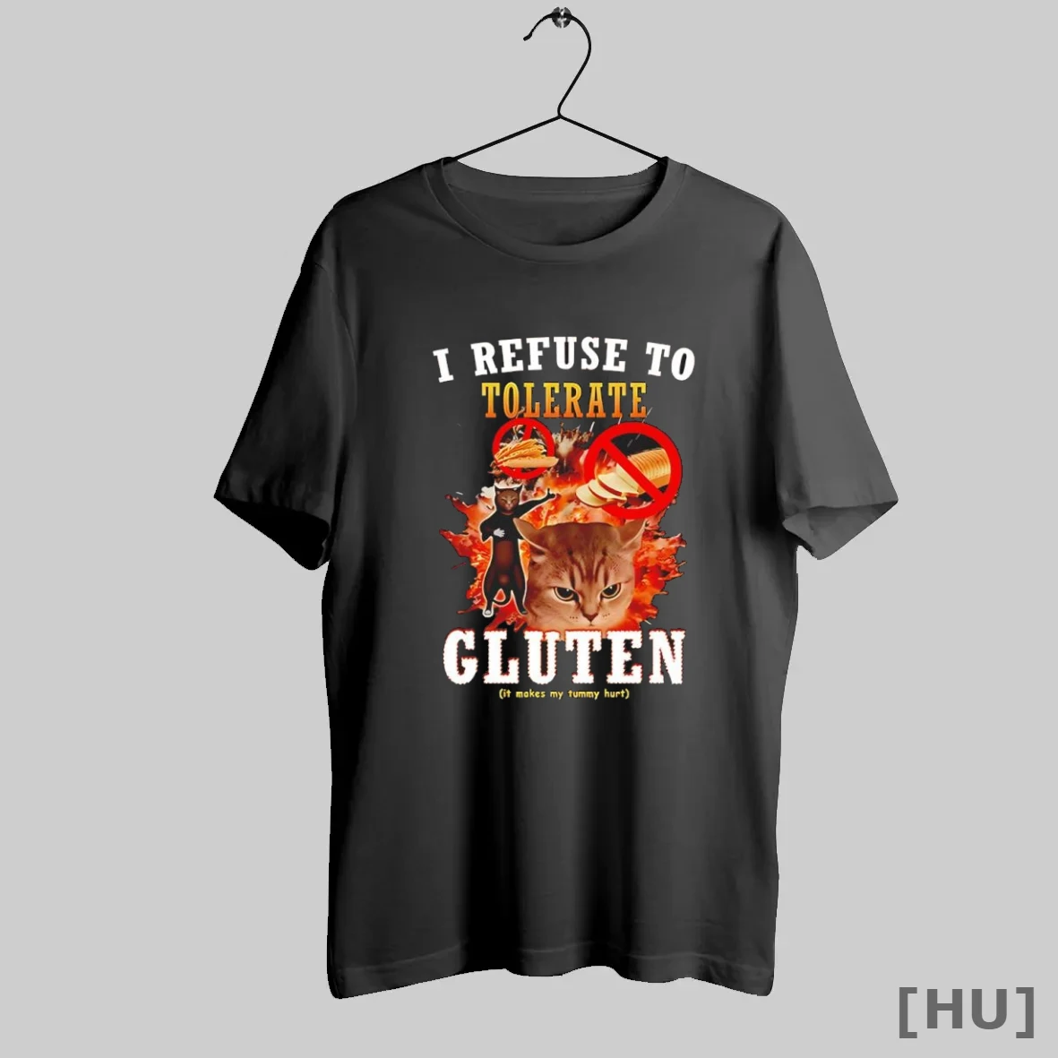 Officials I Refuse To Tolerate Gluten Cat T Shirt Sweatshirt