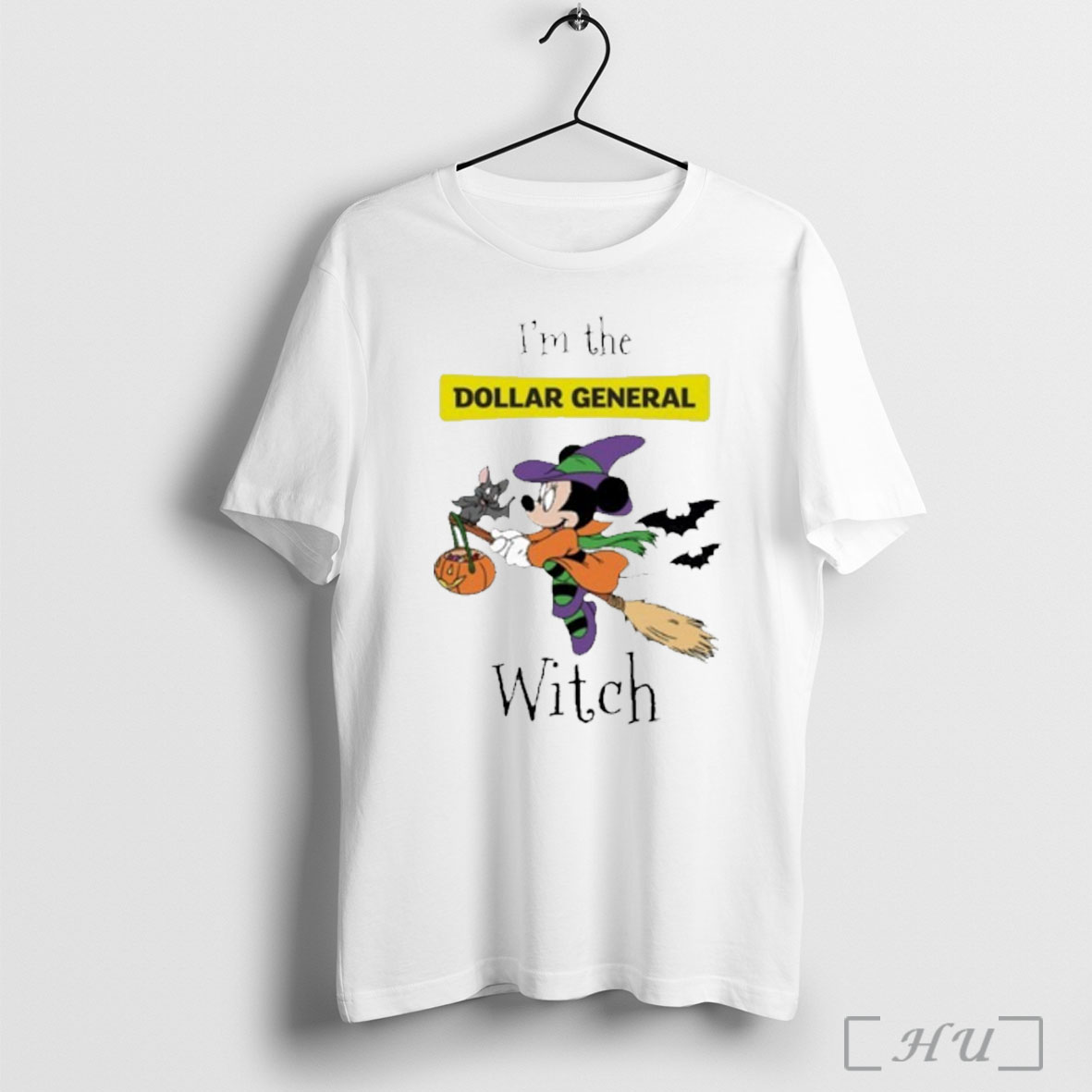 Officials Im The Mickey Mouse Witch Dollar General Logo T Shirt Sweatshirt