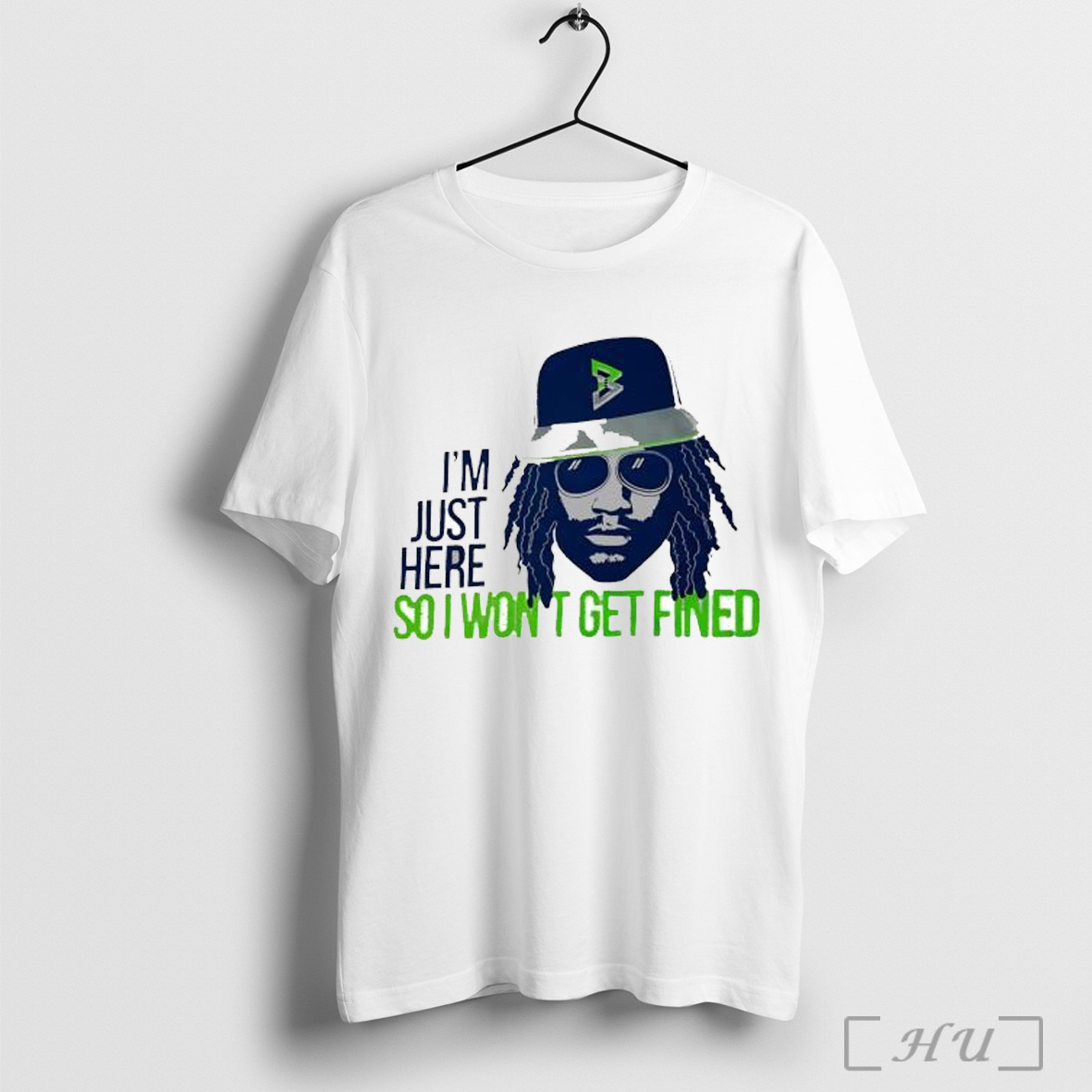 Officials Im Just Here So I Wont Get Fined Nfl Seattle Seahawks T Shirt Sweatshirt