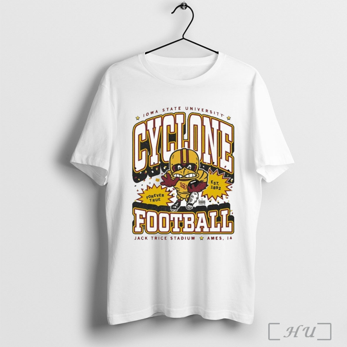Officials Iowa Cyclone Jack Trice Stadium Ames Ia Forever True Est 1892 Mascot T Shirt Sweatshirt