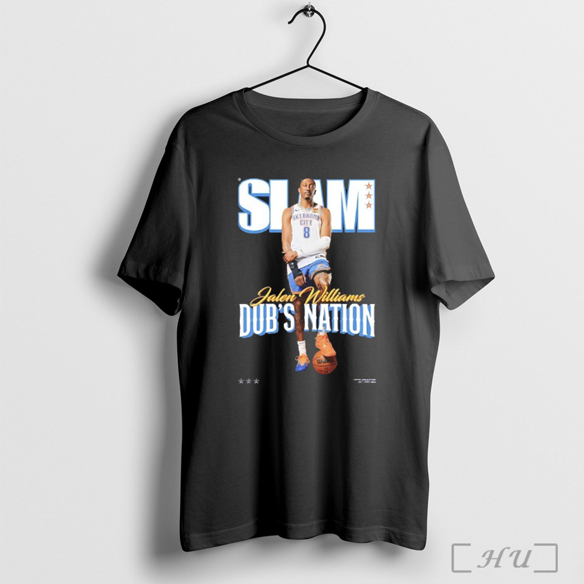 Officials Jalen Williams Dubs Nation Slam Okc Thunder T Shirt Sweatshirt