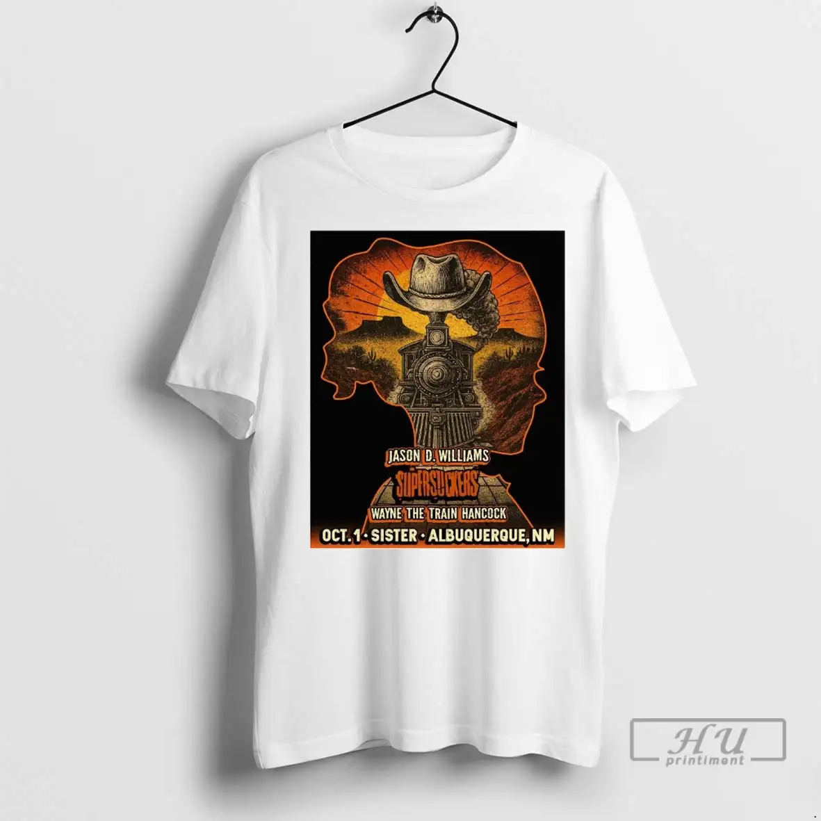 Officials Jason D Williams Supersuckers Wayne The Train Hancock October 1 2025 Sister In Albuquerque Nm Fanart T Shirts Sweatshirt