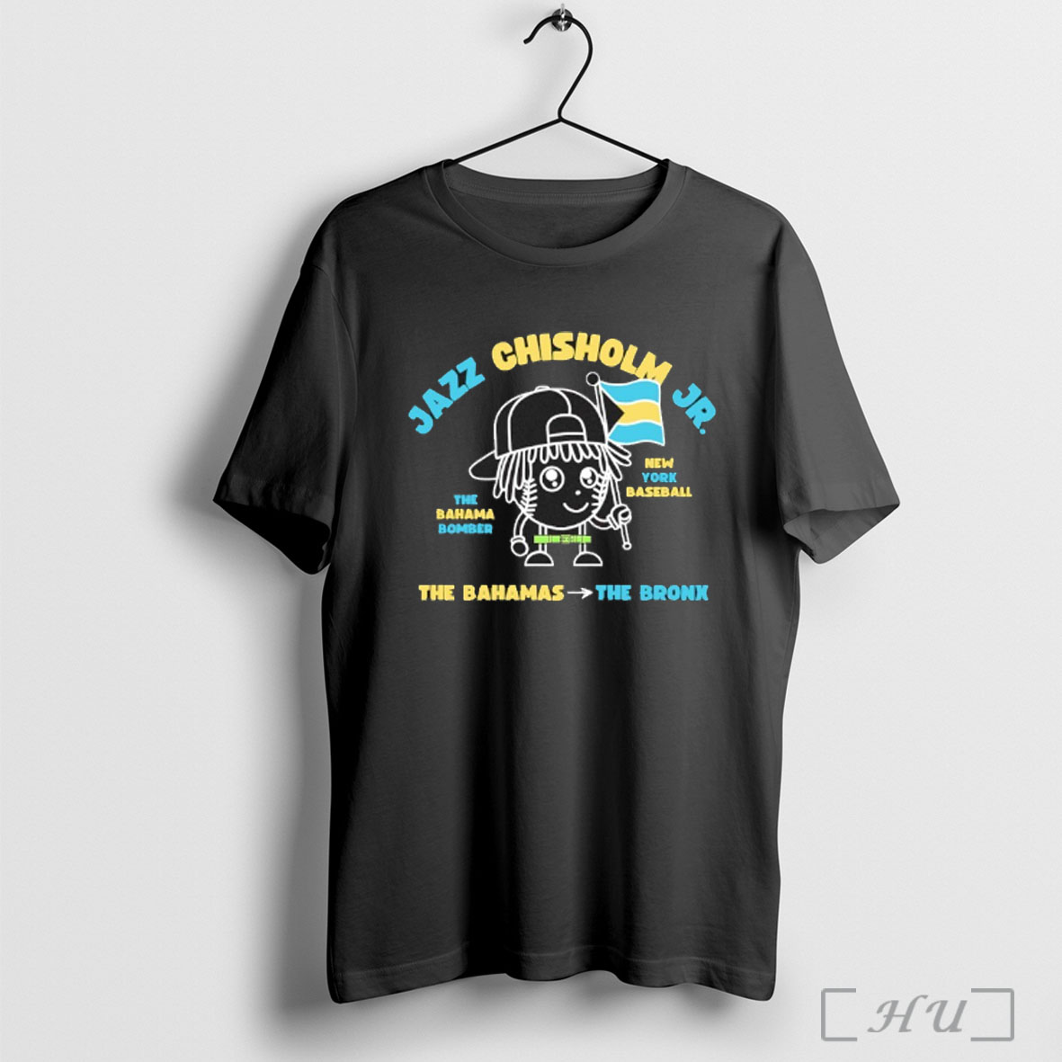 Officials Jazz Chisholm Jr Bahama Bomber Bronx New York Yankees T Shirt Sweatshirt
