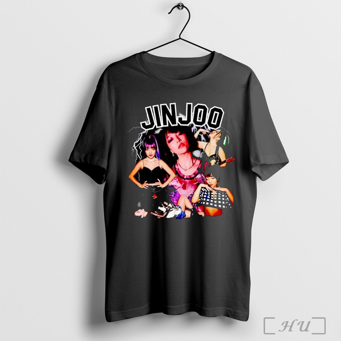 Officials Jinjoo Electric Guitar Collage Graphic T Shirt Sweatshirt