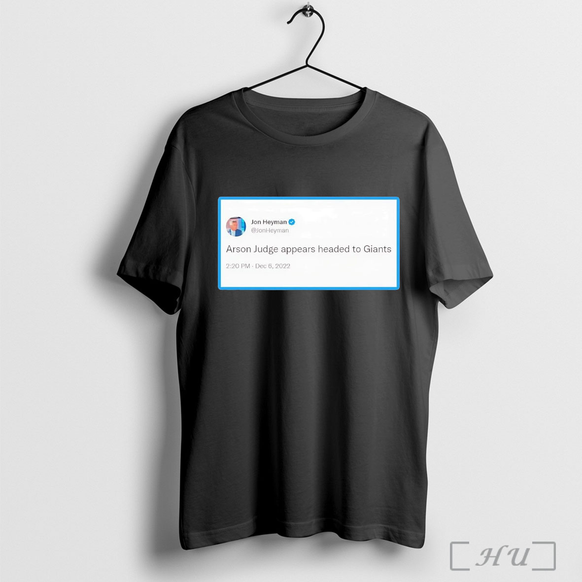 Officials Jon Heyman Tweet Arson Judge Appears Headed To Giants T Shirt Sweatshirt