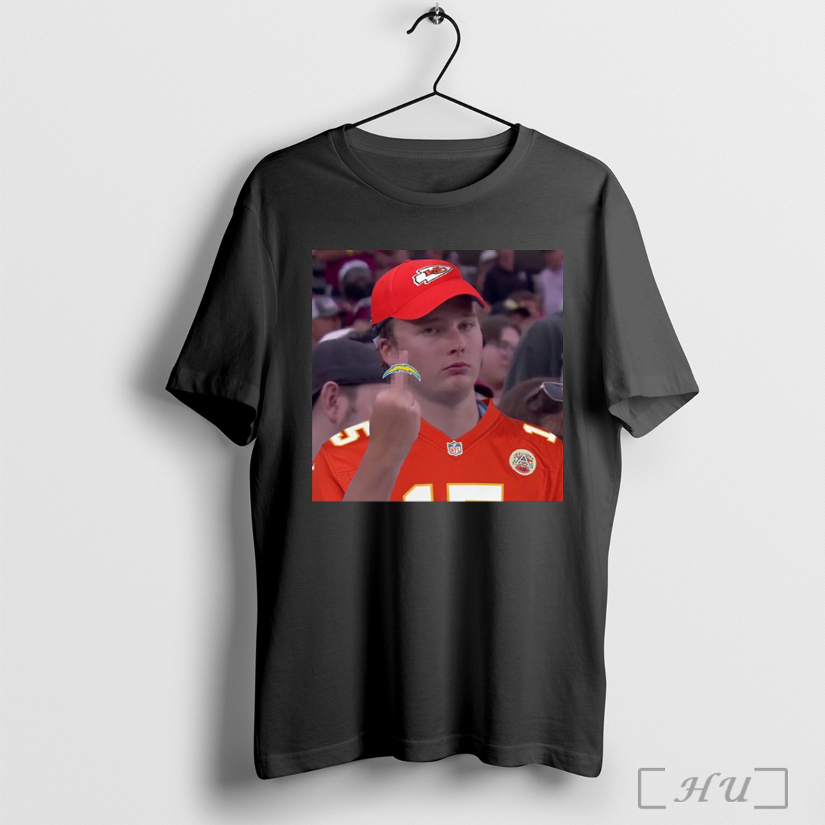 Officials Kansas City Chiefs Fan Middle Finger T Shirt Sweatshirt