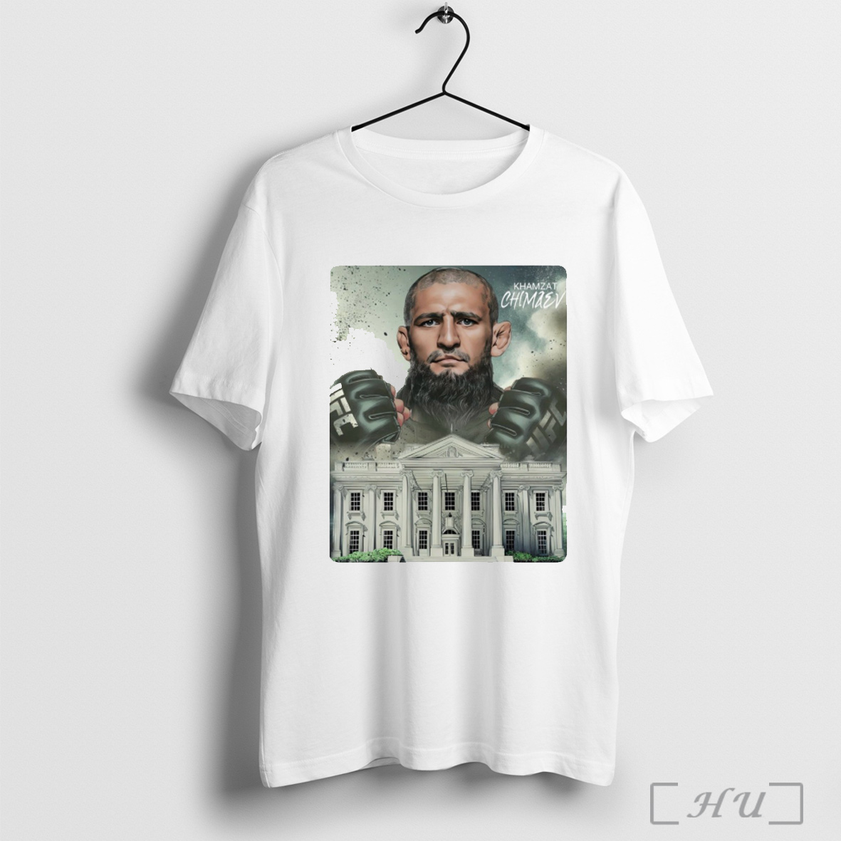 Officials Khamzat Chimaev Ufc White House Event Fanart T Shirt Sweatshirt