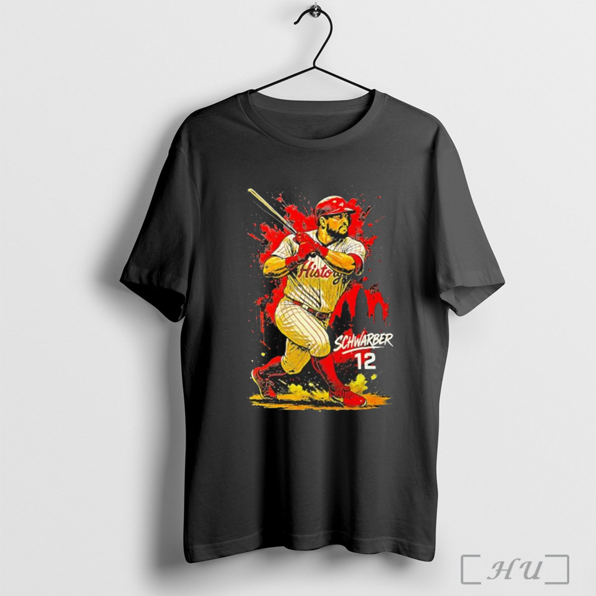 Officials Kyle Schwarber 12 Player Baseball Art T Shirt Sweatshirt