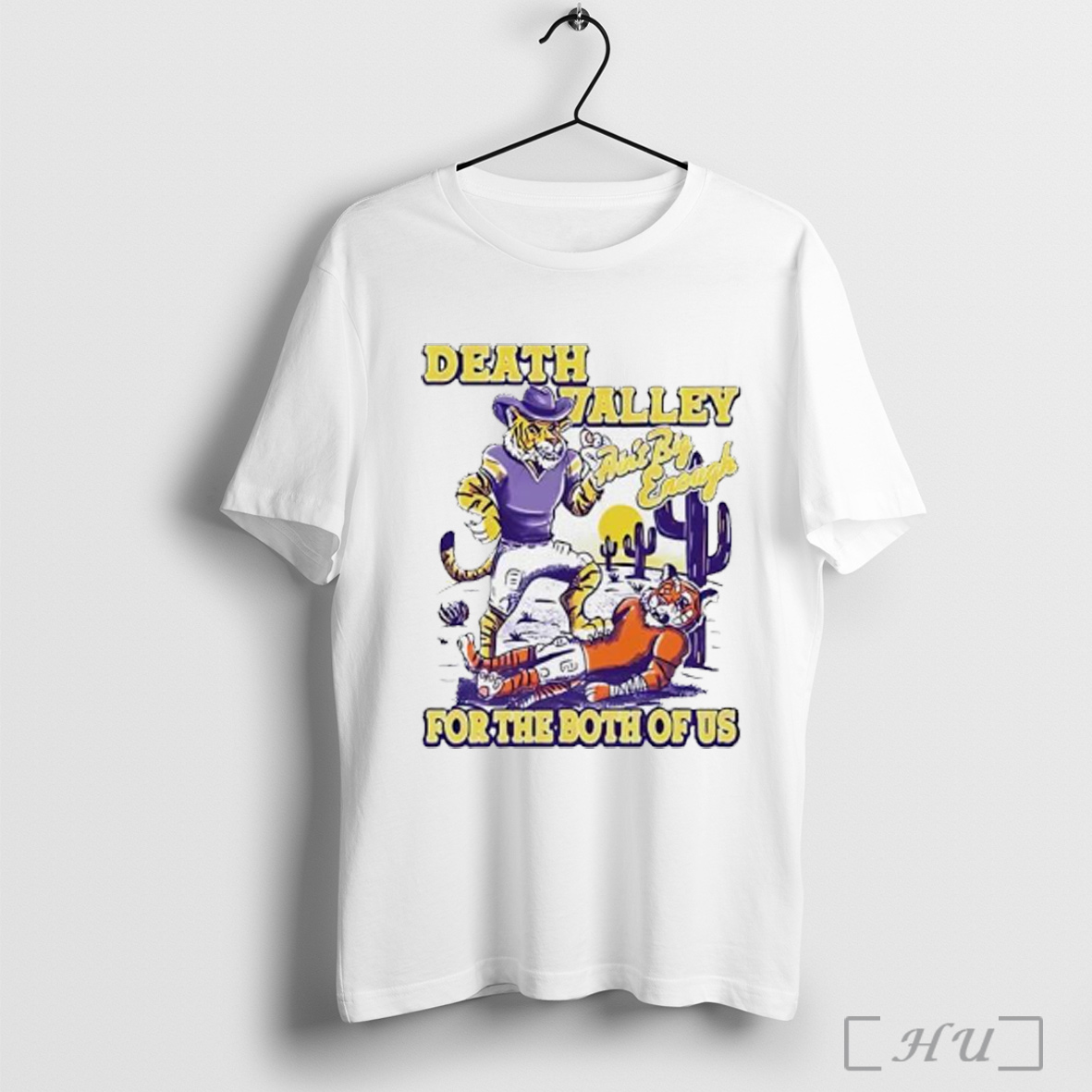 Officials Lsu Tigers Vs Clemson Tigers Death Valley For The Both Of Us T Shirt Sweatshirt