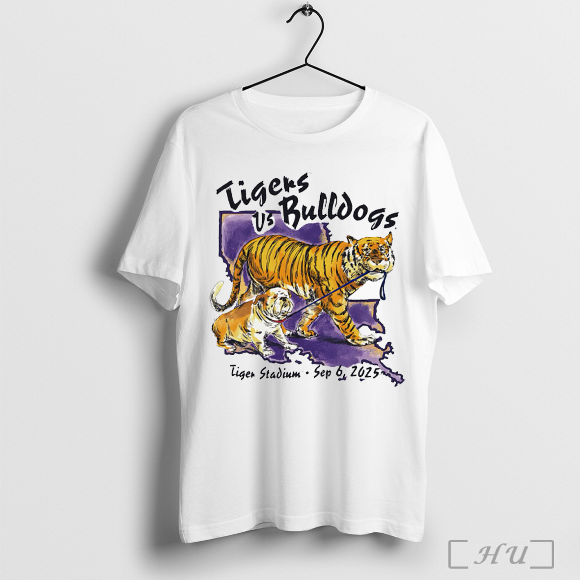 Officials Lsu Vs La Tech Game Day 2025 T Shirt Sweatshirt