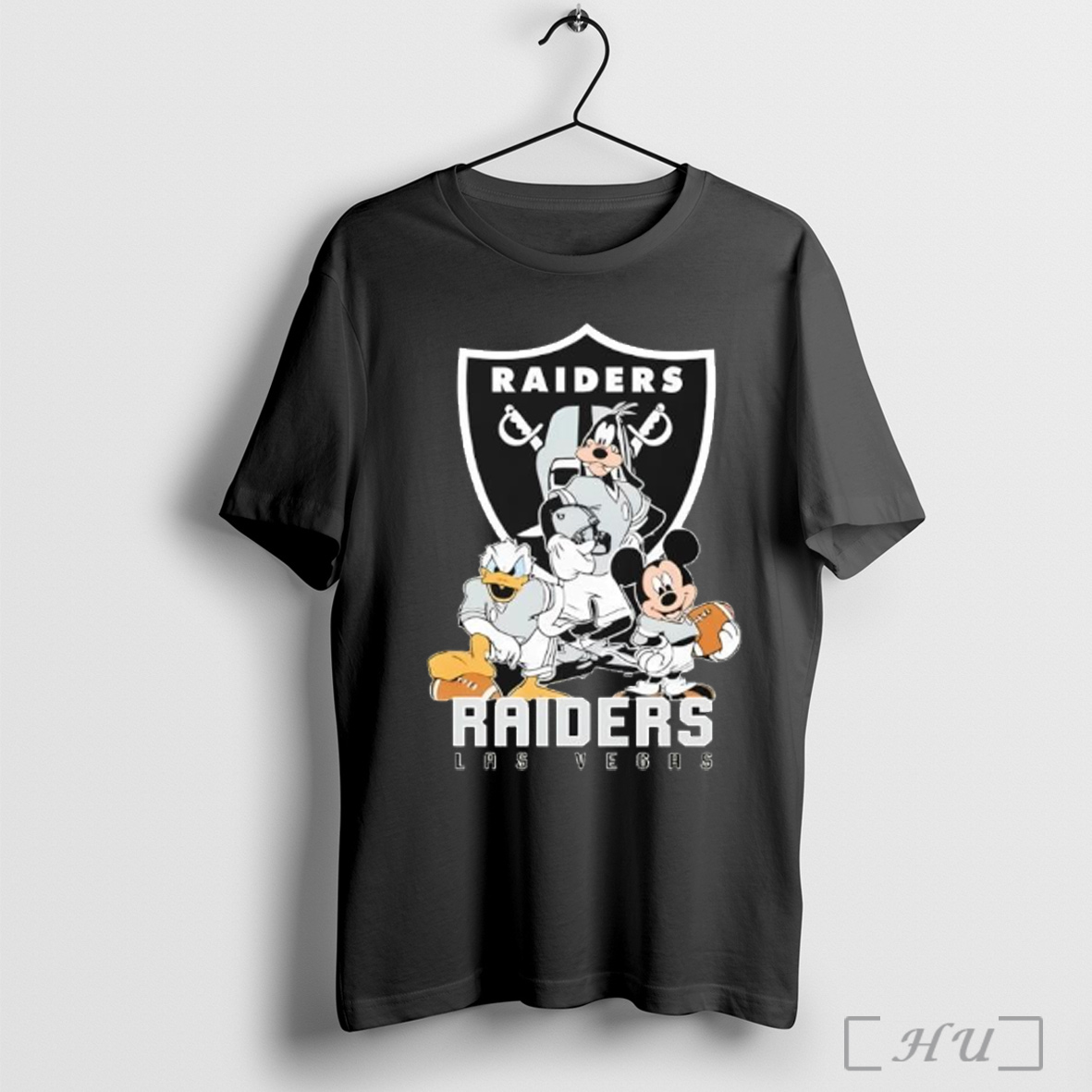 Officials Las Vegas Raiders Donald Duck Mickey Pluto T Shirt Sweatshirt