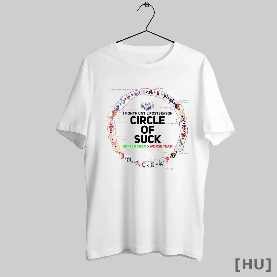 Officials Mlb The Circle Has Descended Into Pure Chaos T Shirt Sweatshirt