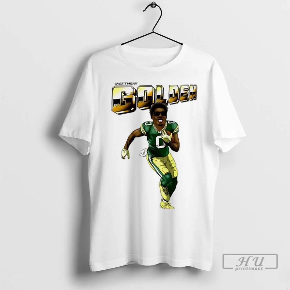 Officials Matthew Golden Green Bay Packers Nfl Player Graphic T Shirt Sweatshirt