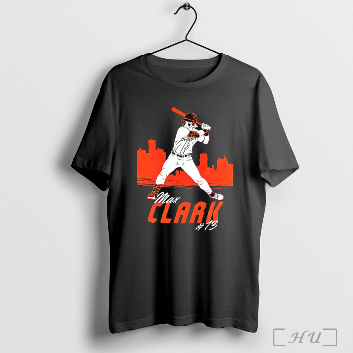 Officials Max Clark Detroit Tigers Mlb Motor City Lefty T Shirt Sweatshirt