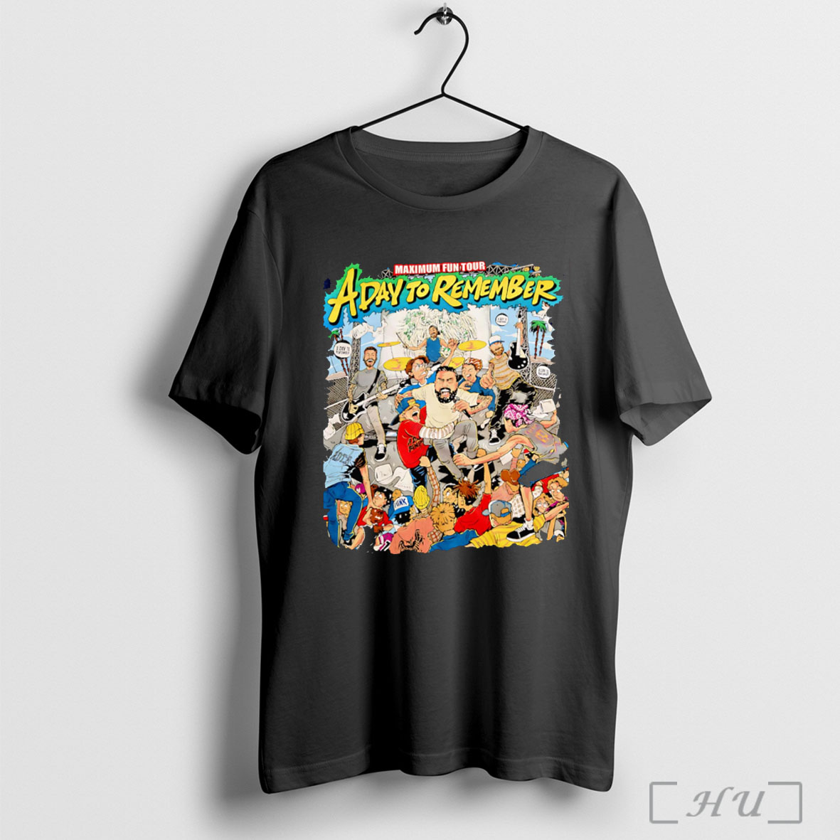 Officials Maximum Fun Tour A Day To Remember T Shirt Sweatshirt