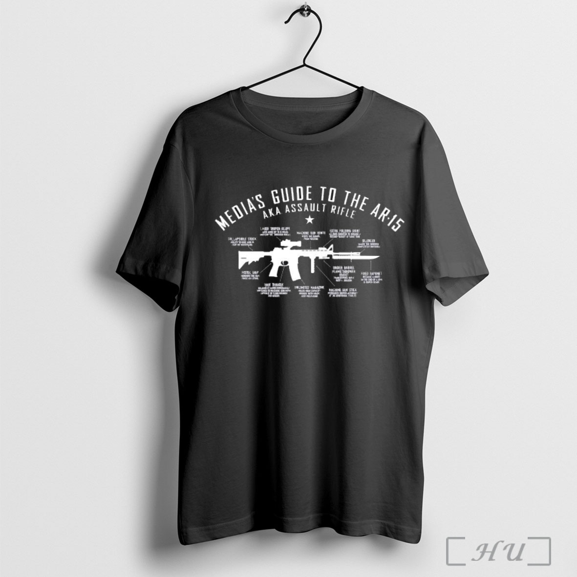 Officials Medias Guide To The Ar 15 Aka Assault Rifle T Shirt Sweatshirt