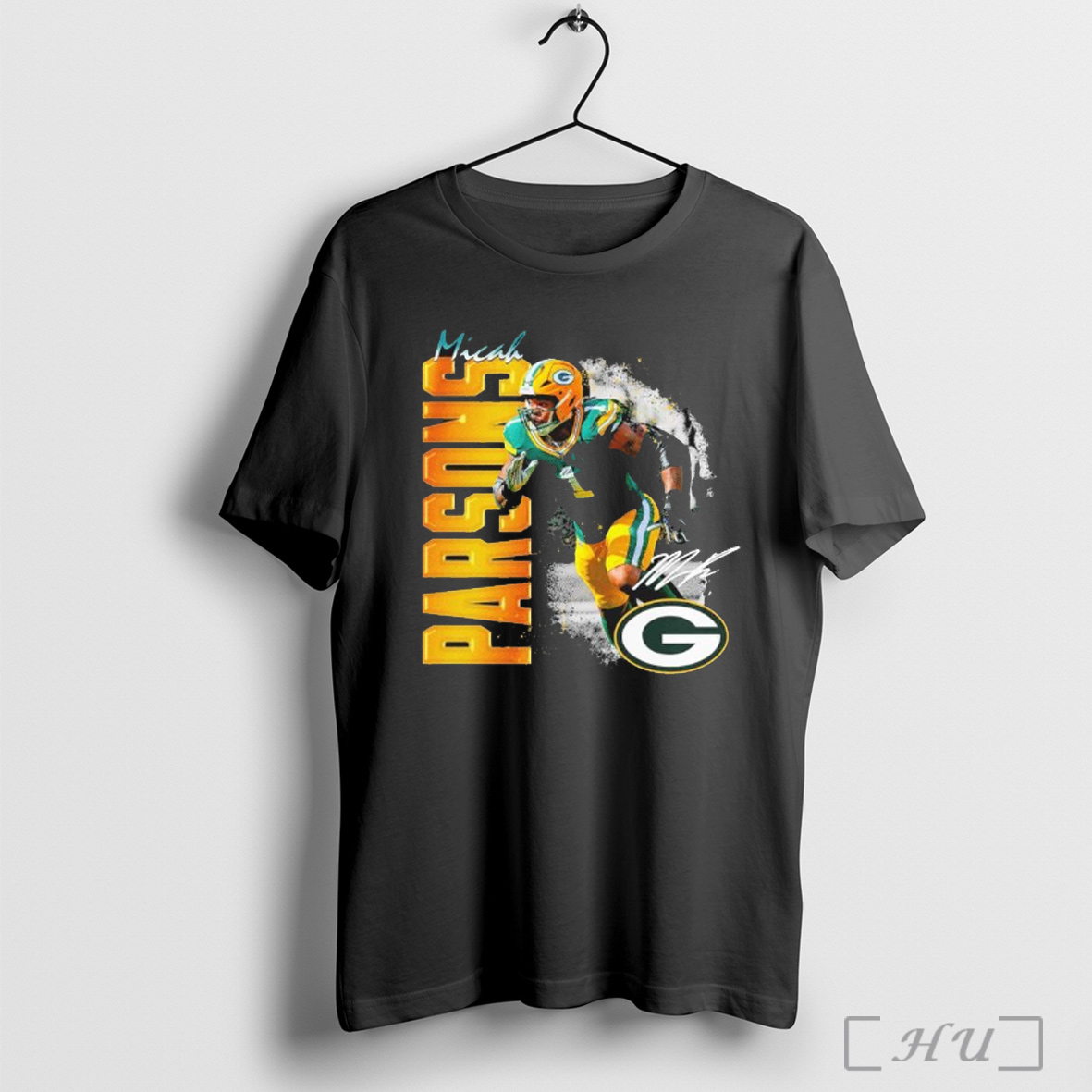 Officials Micah Parsons Green Bay Packers Wordmark T Shirt Sweatshirt