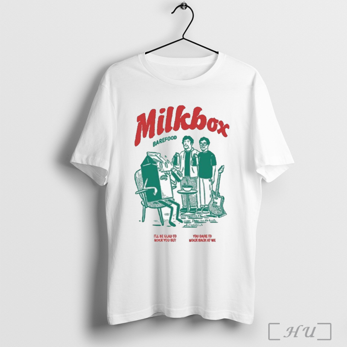 Officials Milkbox Barefood Ill Be Glad To Mock You But You Dare To Muck Back At Me T Shirt Sweatshirt