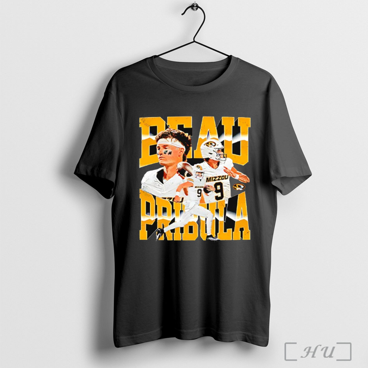 Officials Missouri Tigers Football Beau Pribula 9 Graphic T Shirt Sweatshirt