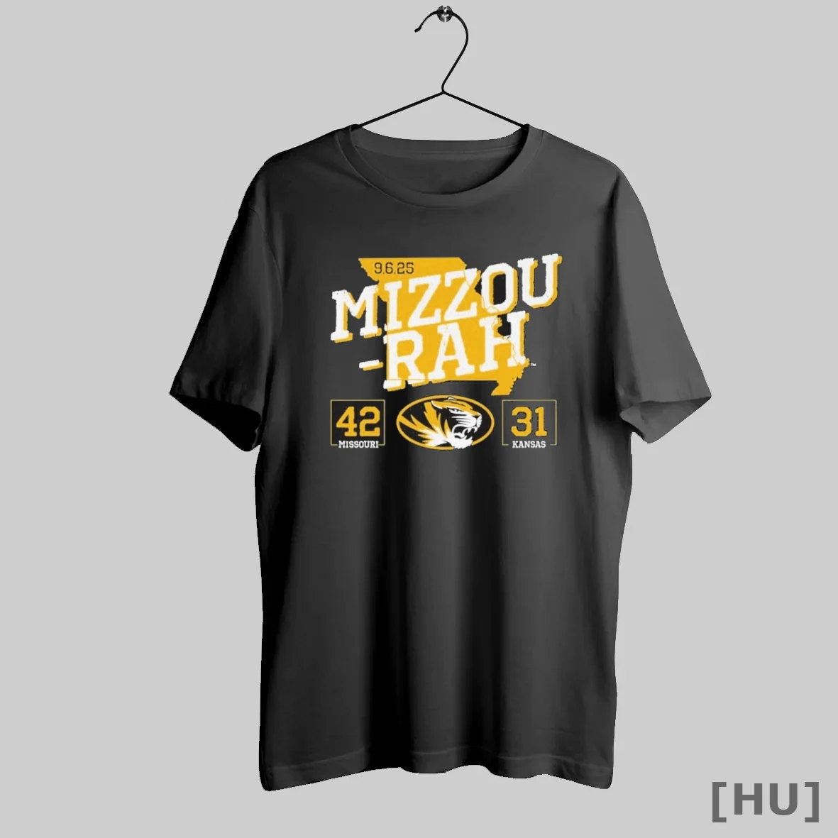 Officials Mizzou Rah 2025 Missouri 42 Vs Kansas 31 Score T Shirt Sweatshirt
