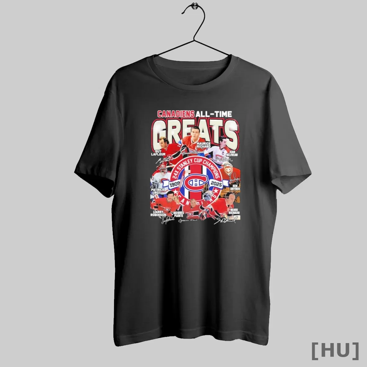Officials Montreal Canadiens All Time Greats Teams Signatures T Shirt Sweatshirt