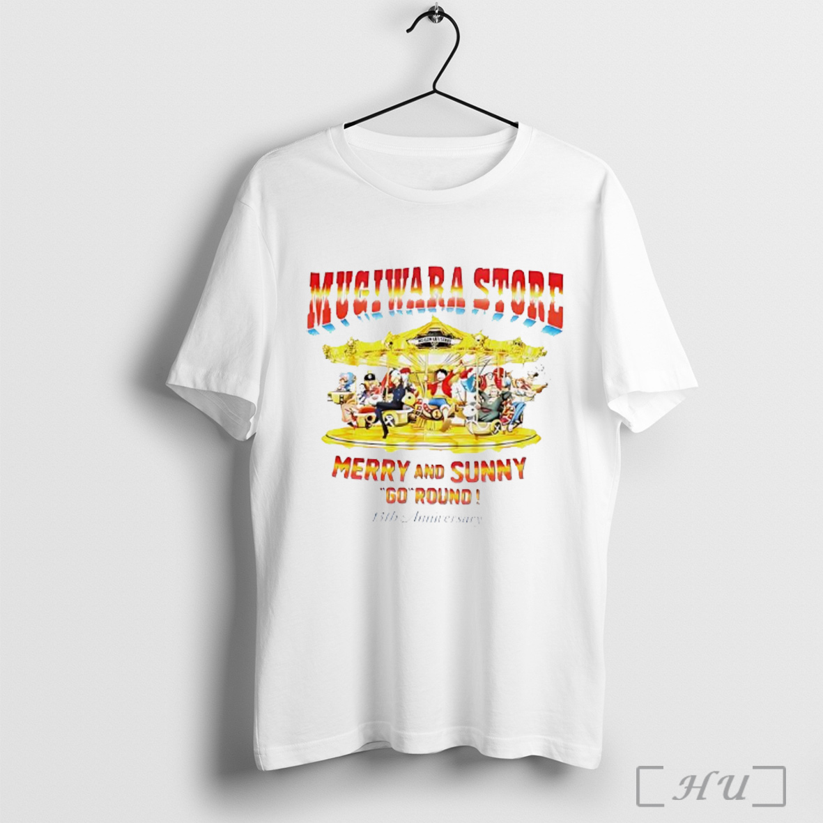 Officials Mugiwara Store Merry And Sunny Go Round T Shirt Sweatshirt