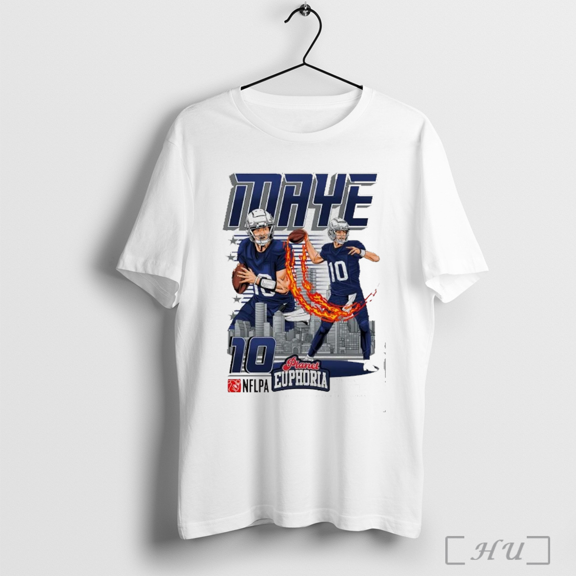Officials New England Patriots Drake Maye Nflpa T Shirt Sweatshirt
