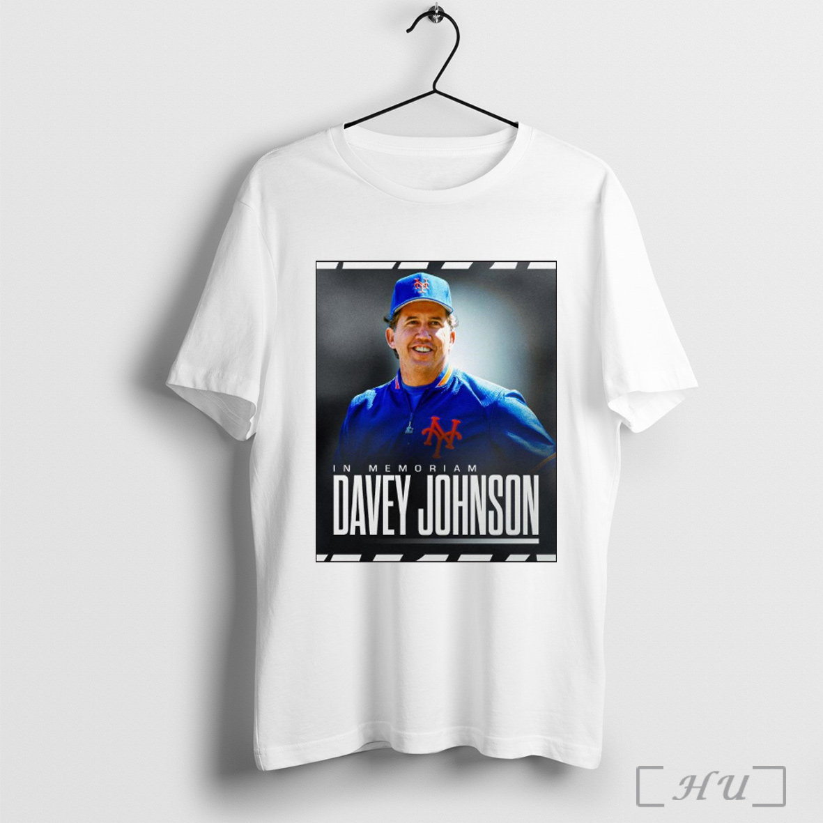 Officials New York Mets In Memoriam Davey Johnson 1943 2025 Poster T Shirt Sweatshirt