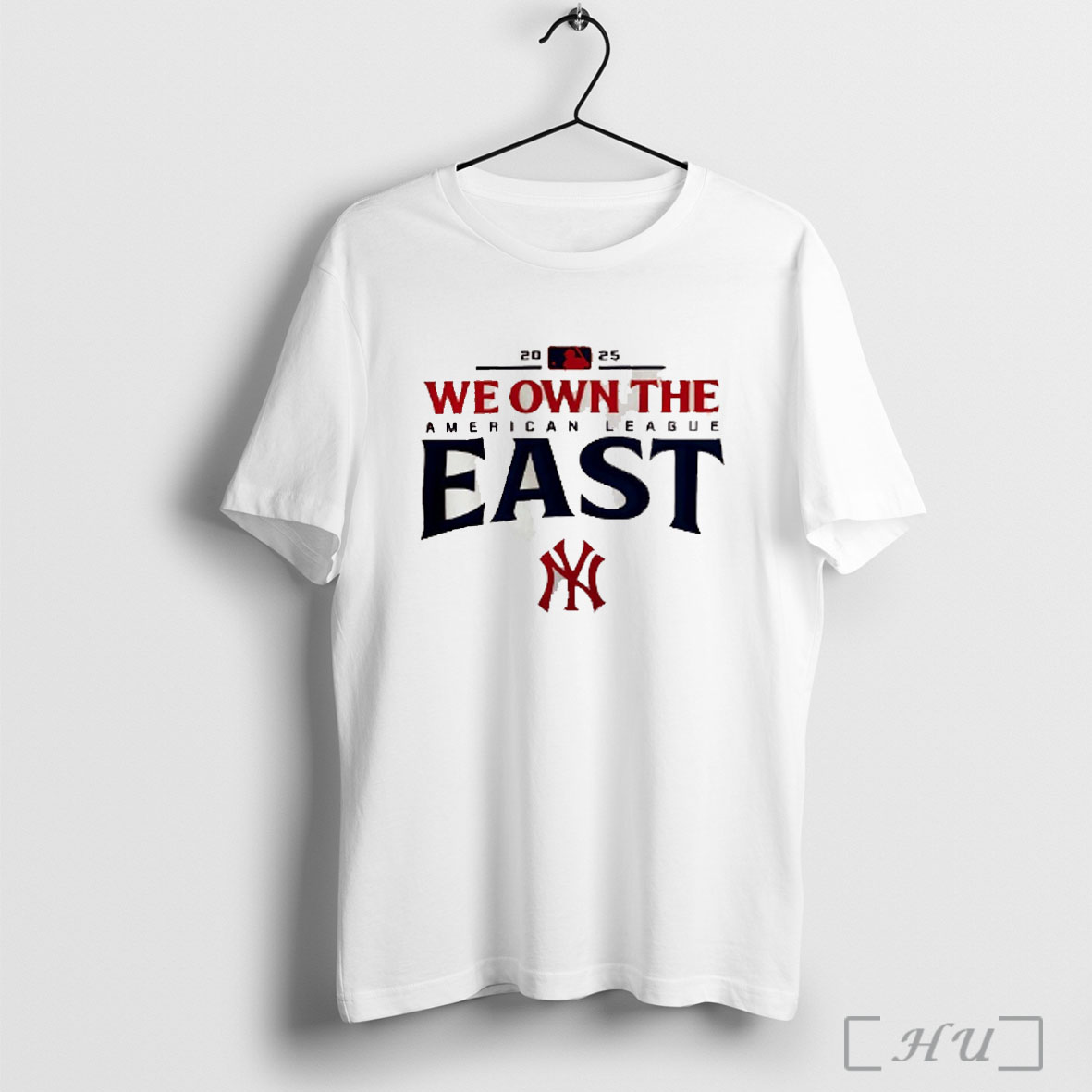 Officials New York Yankees 2025 We Own The American League East Division Champions T Shirt Sweatshirt