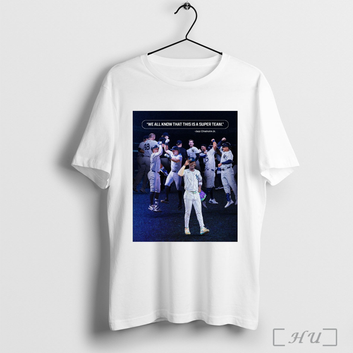 Officials New York Yankees Jazz Chisholm Jr We All Know That This Is A Super Team T Shirt Sweatshirt