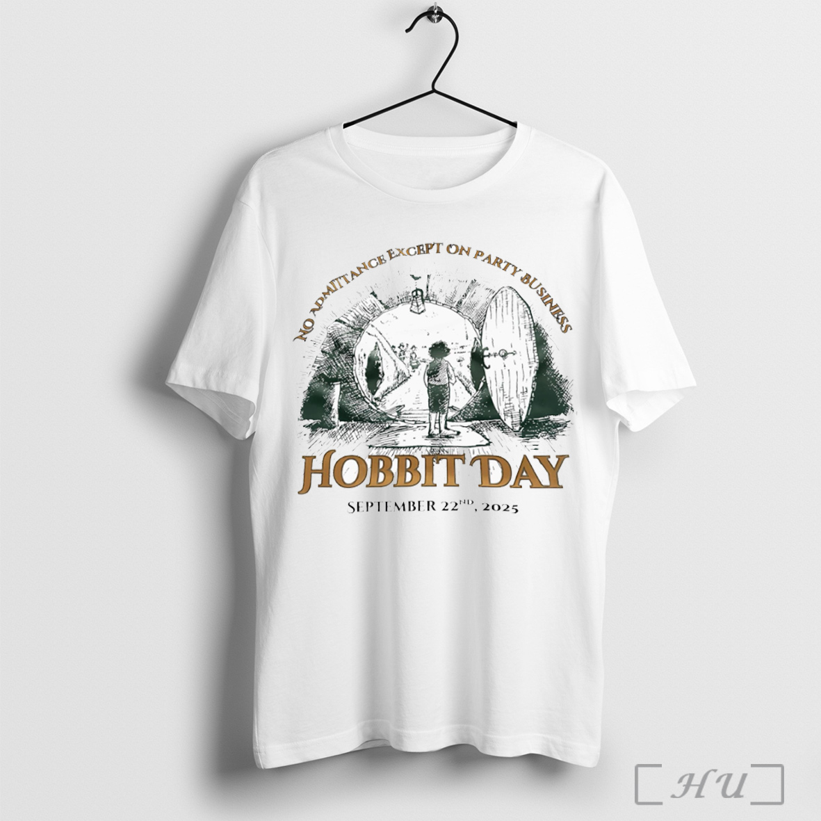 Officials No Admittance Except On Party Business Hobbit Day September 22nd 2025 T Shirt Sweatshirt