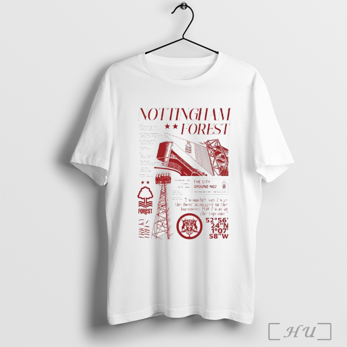 Officials Nottingham Forest I Wouldnt Say I Was The Best Manager In The Business T Shirt Sweatshirt