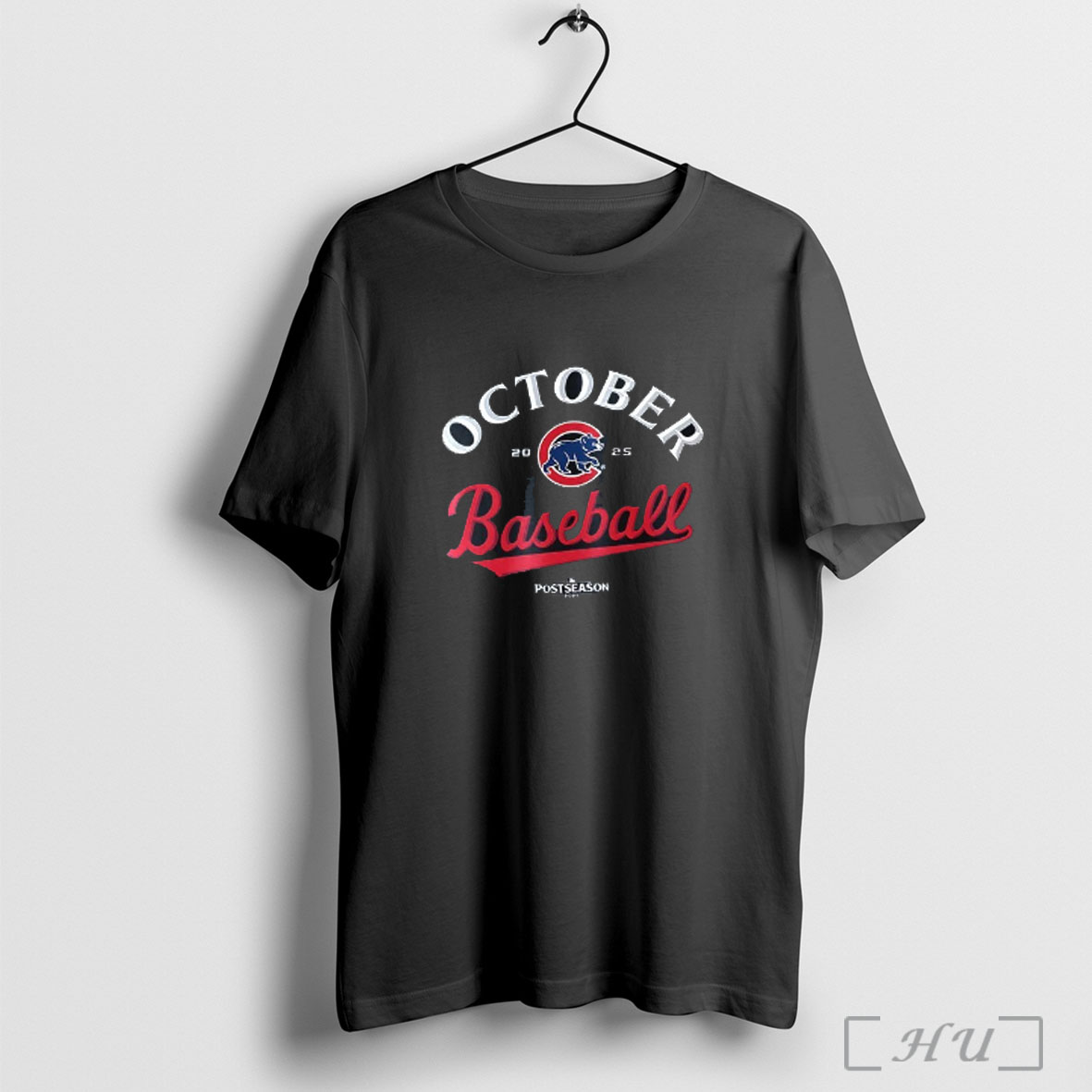 Officials October Chicago Cubs Baseball 2025 Mlb Postseason Locker Room T Shirt Sweatshirt